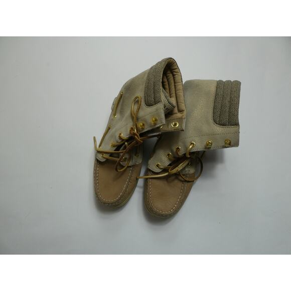 Sperry Top-Sider Women's Hikerfish Boot 9531401 - Size 7 M Gold shimmer - Picture 3 of 3